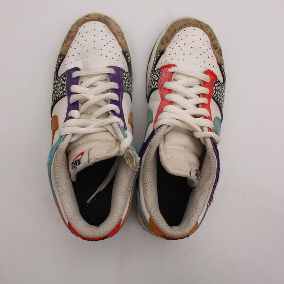 Nike Dunk Low Women's Size 8.5 Shoes 'Safari Mix' Sneakers Animal Pack Casual - Picture 9 of 12